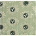 thumbnail image 6 of SAFAVIEH Soho Cedar Floral Wool Runner Rug, Light Blue/Multi, 2'6" x 12', 6 of 9
