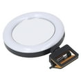 thumbnail image 2 of ZOUSSIQI Selfie Ring Light Clip On Phone Ring Light with Mirror 3 Colors Adjustable 5 Level Brightness USB Charging Video Fill Light JU316-87428, 2 of 13