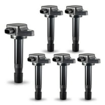 ISA Ignition Coil Pack of 6 for 3.5L 2008 2009 2010 2011 2012 2013 2014 2015 2016 2017 For Honda Odyssey Accord Acura TL RL TSX 3.5 V6 Coils Replacement for UF603 IC693 C1624 30520R70A01