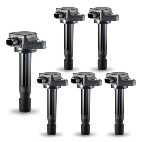 ISA Ignition Coil Pack of 6 for 3.5L 2008 2009 2010 2011 2012 2013 2014 2015 2016 2017 For Honda Odyssey Accord Acura TL RL TSX 3.5 V6 Coils Replacement for UF603 IC693 C1624 30520R70A01