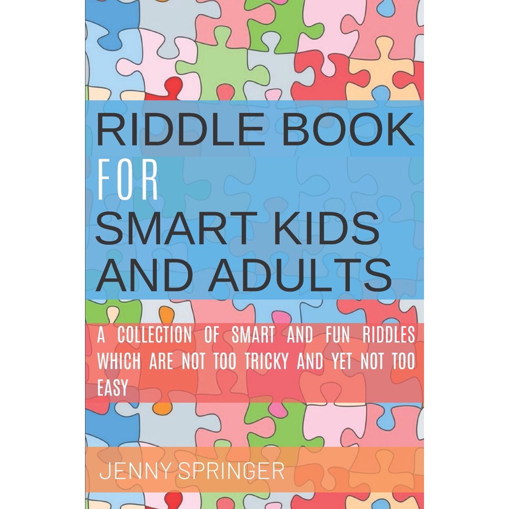 Riddle book for Smart kids and Adults Riddle book with tricky and