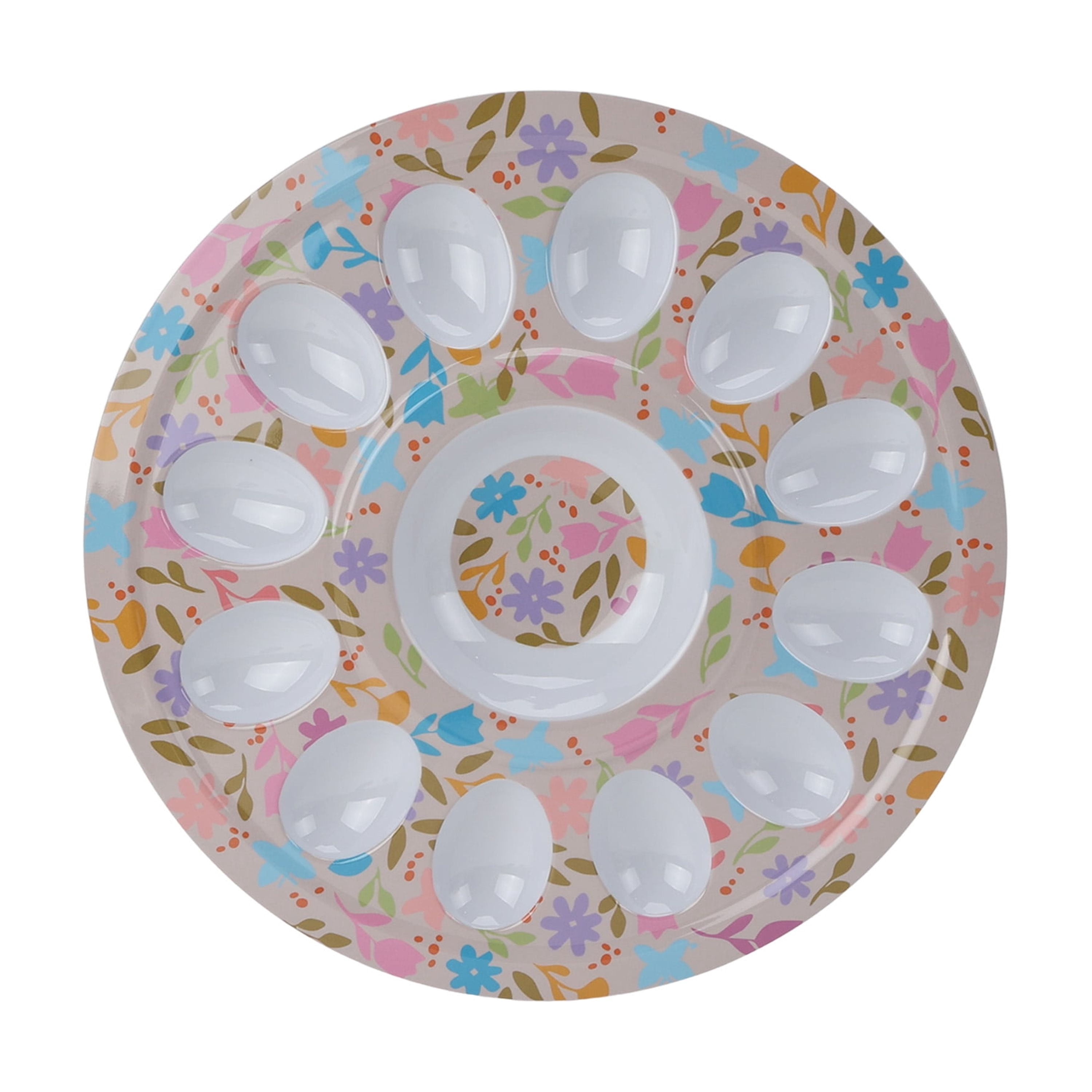 Way to Celebrate Easter Deviled Egg Melamine Tray 12 Inch 1pc