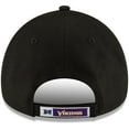 thumbnail image 4 of Men's New Era Black Minnesota Vikings The League 9FORTY Adjustable Hat, 4 of 5