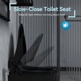 thumbnail image 3 of Asiento de inodoro para bidé YOURLITE, asiento con calefacción por agua caliente, negro, 3 of 9