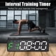 thumbnail image 2 of Portable Gym Timer Interval Timer Workout Fitness Clock Countdown/UP/Stopwatch Magnetic & USB Rechargeable, (A), 2 of 5