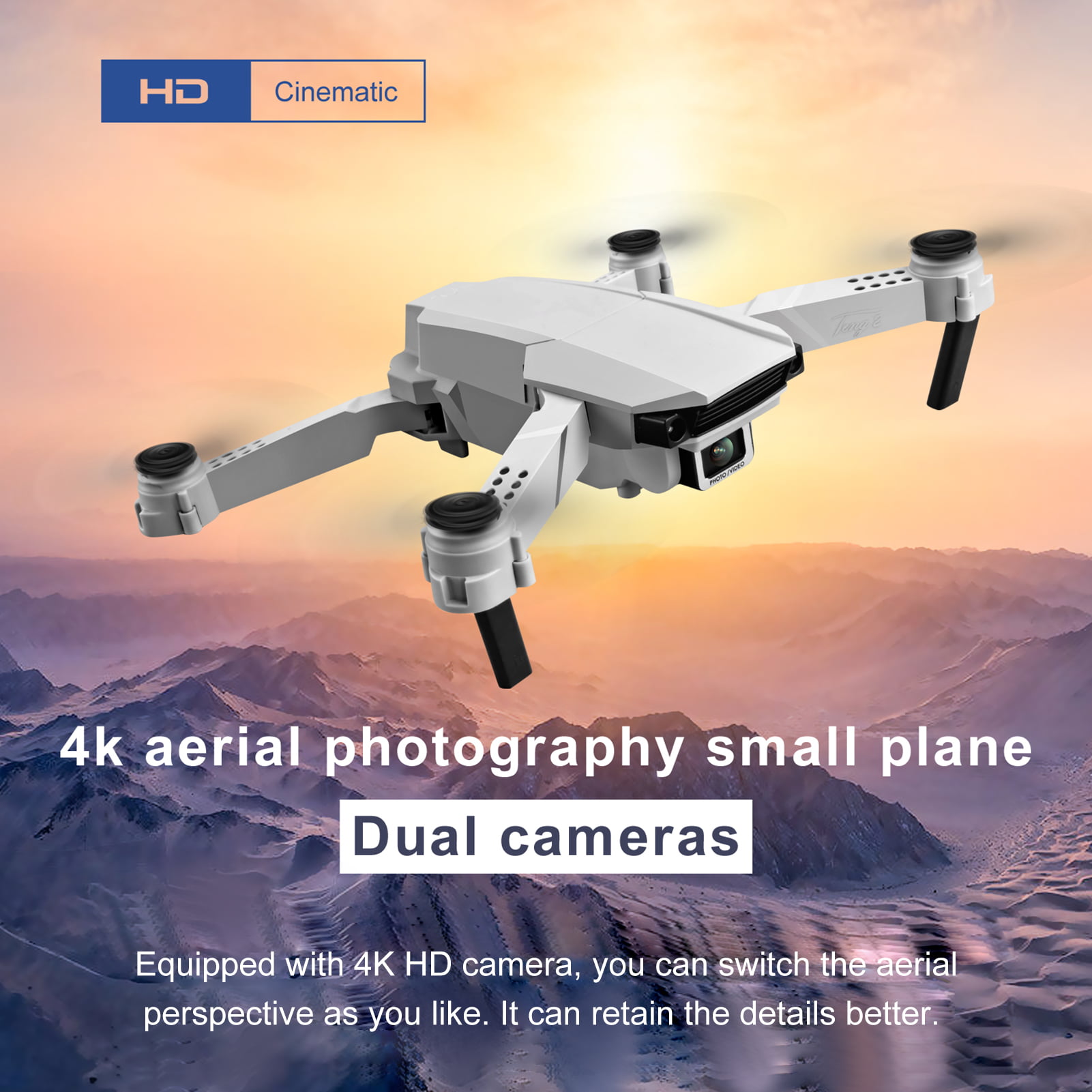 Details about   2021 Drone 6k HD Dual Camera Drone 5G Wifi GPS Height Maintain Rc Quadcopter USA 