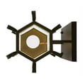 thumbnail image 6 of Meyda Tiffany 157936 Caprice 16" Tall Wall Sconce - Chestnut, 6 of 6