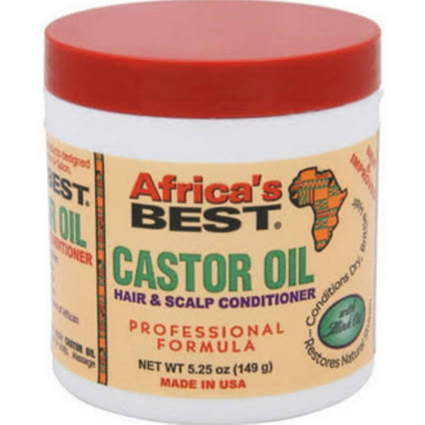Africas Best Castor Oil Hair & Scalp Conditioner, 5.25 oz ...