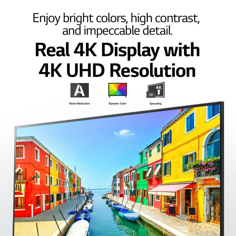LG UHD 80 Series 43 inch Class 4K Smart UHD TV with AI ThinQ 