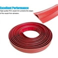 thumbnail image 3 of WZXPWT Flame-Retardant Self-Adhesive Floor Edging Strip, Non-Slip Carpet Edge Protector for Home/Hotels, Durable PVC Carpet Binding Tape 3.3Ft Waterproof Floor Transition Strip(Red), 3 of 6