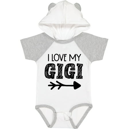

Inktastic I Love My Gigi with Arrow Boys or Girls Baby Bodysuit