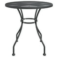 thumbnail image 6 of vidaXL 24.21" Expanded Metal Mesh Waterproof Outdoor Dining Table, Anthracite, 6 of 11
