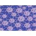 thumbnail image 1 of Ahgly Company Indoor Rectangle Patterned Purple Mimosa Purple Area Rugs, 5' x 8', 1 of 6
