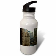Chicago River, Michigan Avenue, Chicago, Illinois - US14 BFR0013 - Bernard Friel 21 oz Sports Water Bottle wb-90146-1