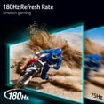 thumbnail image 4 of Acer Monitor Gamer Nitro EDA270U 27" Curvo WQHD (2560 x 1440) Panel VA | Tecnología AMD FreeSync Premium | 170Hz | 1ms (VRB) | Puertos HDMI y DisplayPort, 4 of 5