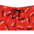 thumbnail image 6 of Disney Cars Men's Lightning McQueen with Logo Design AOP Adult Lounge Sleep Pajama Pants, 6 of 8