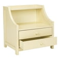 thumbnail image 2 of Safavieh Ellie 2-Drawer Rustic Contemporary Nightstand, 2 of 9