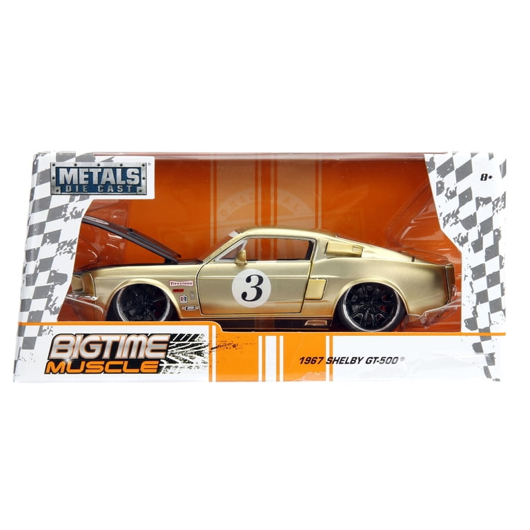 Jada Toys Big Time Muscle 1:24 Scale 1967 Ford Mustang Car