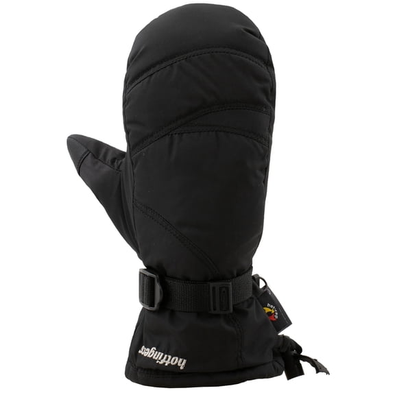 HOTFINGERS Men's Stellar Snow Sports Mittens, Color: Black, Size: M