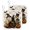 Beige, variant on Halloween Pot Holders for Kitchen Heatproof Potholder, 4 Pack Funny Ghost Black Cat Skull Pumpkins Hot Pads Multipurpose Oven Pads Terry Cloth Potholders Trivet for Cooking and Baking