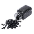 thumbnail image 2 of Qiilu Tools, Beads,1000PCS/Bottle 5MM Silicone Lining Rings Loops Beads Tools For Human 5 Colors, 2 of 3