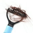 thumbnail image 1 of Deshedding Dog Brush, Dog Brush for Shedding Dog Rake Cat Brush Double Sided Undercoat Rake Comb for Detangling, Deshedding Pet Grooming Brush for Small, Medium Dogs and Cats, 1 of 7