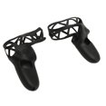 thumbnail image 4 of Funda protectora para empuñadura de VR que evita resbalones, de silicona hueca, para mando de auriculares de realidad virtual Quest 2, color negro, 4 of 10