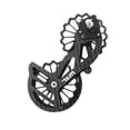 thumbnail image 4 of Oversized Ceramic Bearing Rustproof Pulley Rear Derailleur Cage Wear-resistant Hub Guide Wheel Kit Bike Accessories Outdoor Black SD52, 4 of 7