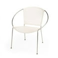 thumbnail image 2 of Butler Specialty Milo White Leather Accent Chair, 2 of 7