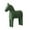 Green, variant on deevoka Creative Statue Art Crafts Wood Horse Ornament Home Decor Animal Figurine Green