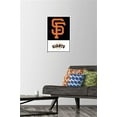 thumbnail image 2 of MLB San Francisco Giants - Logo 22 Wall Poster with Push Pins, 14.725" x 22.375", 2 of 5