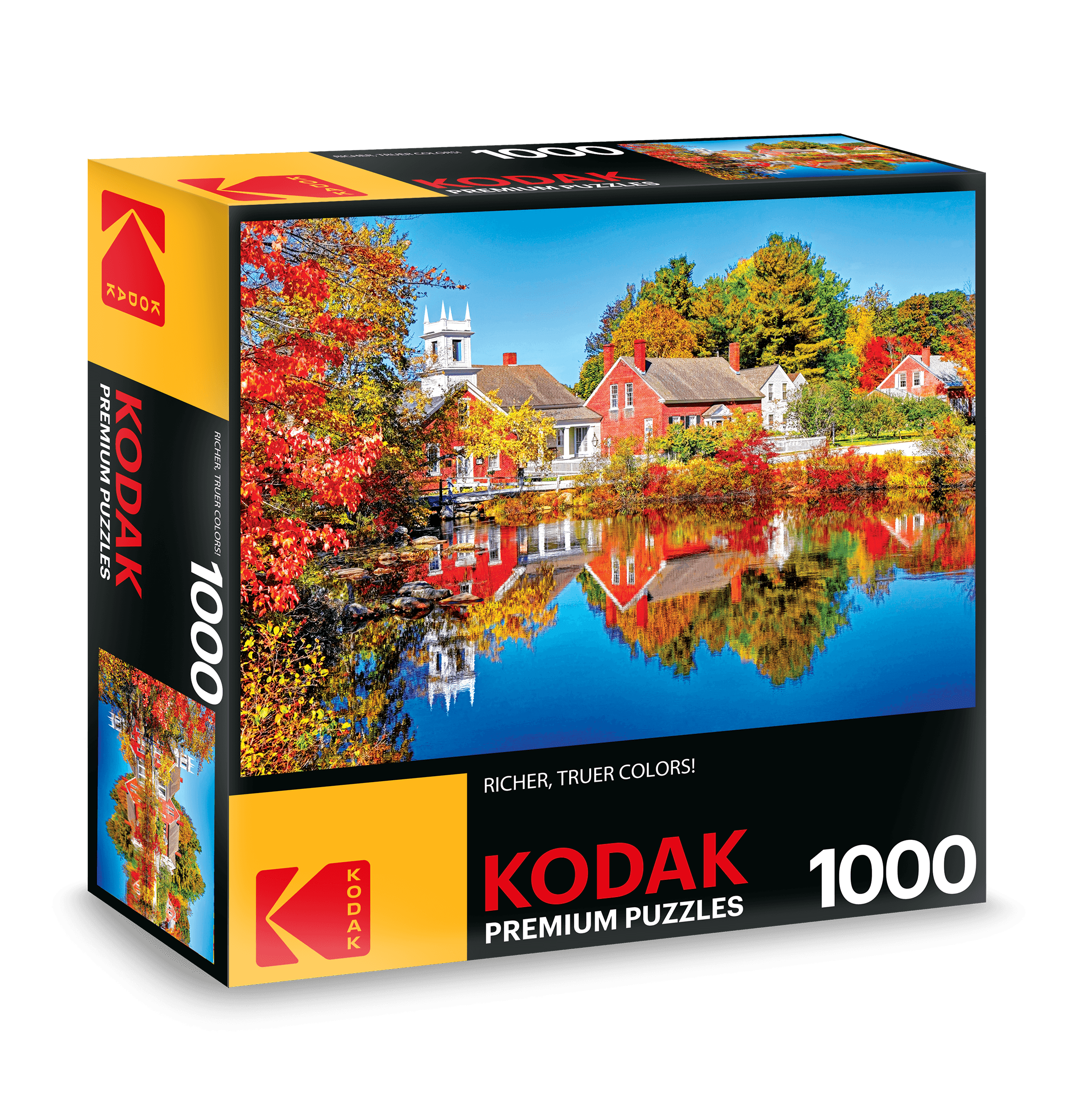 Kodak - Autumn in Harrisville, New Hampshire - 1000 Piece Jigsaw Puzzle - Walmart.com