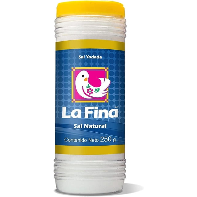 Pack de 16 Sal de Mesa La Fina con Fluor de 250 Gr La Fina Sal con Fluor de 250 Gr