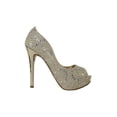 thumbnail image 2 of SANDALIAS TACONES VESTIR DAMA MUJER LEON ORO TEXTIL PIKE 18900 LEON 18900, 2 of 3