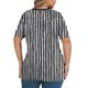 thumbnail image 5 of Xuyuer Women's Casual V-Neck Short Sleeve Loose Blouse, Retro Floral Print, 5 of 6