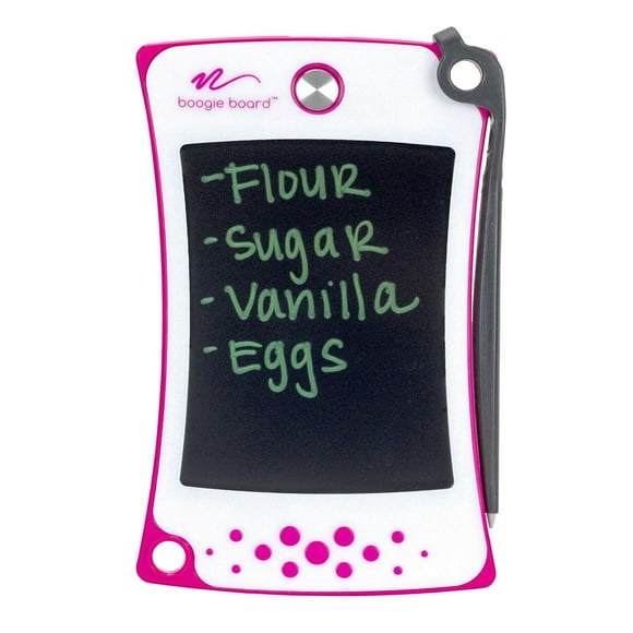 Boogie Board Jot Tablette d'écriture LCD 4.5 | Papier intelligent pour dessin et prise de notes | Comprend eWriter Rose et stylet