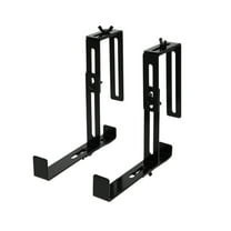 SIEYIO No Drill Window Sill Planter Brackets Height Adjustable Balcony Flower Pots Holder Hooks for Various Pots Sizes