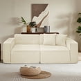 thumbnail image 5 of Teddy velvet sofa, turns into sleeping place / USB charging for electronic devices at rest, 5 of 5