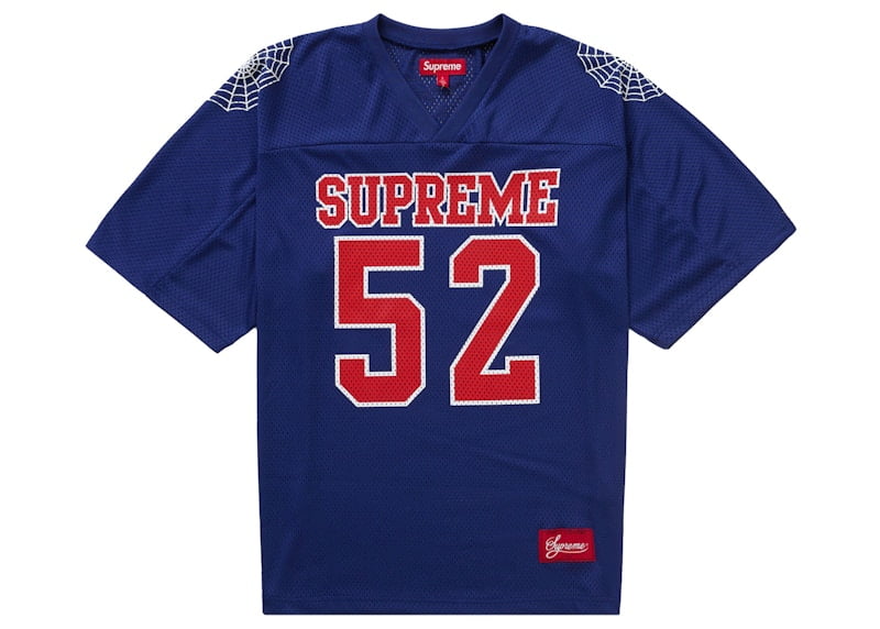 Supreme Men's Bandana Football Jersey Blue, from StockX - Walmart.com