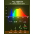 thumbnail image 3 of Bombilla LED UNILAMPRO A19 de espectro completo, 9 W, E26, 110 V, 3 of 7