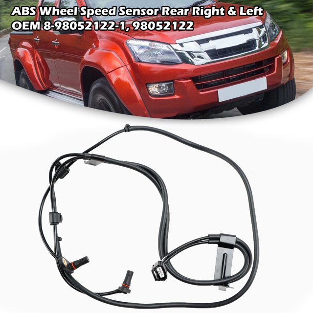 Sensor de velocidad de rueda ABS trasero derecho e izquierdo para Isuzu D-MAX Mk2 2012-2020