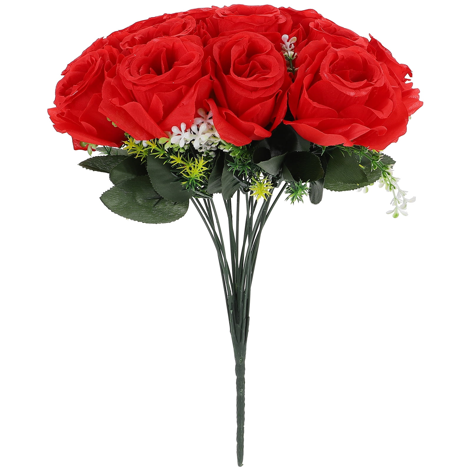 Artificial Flowers for Cemetery Memorial Fake Flower Bouquet for Grave