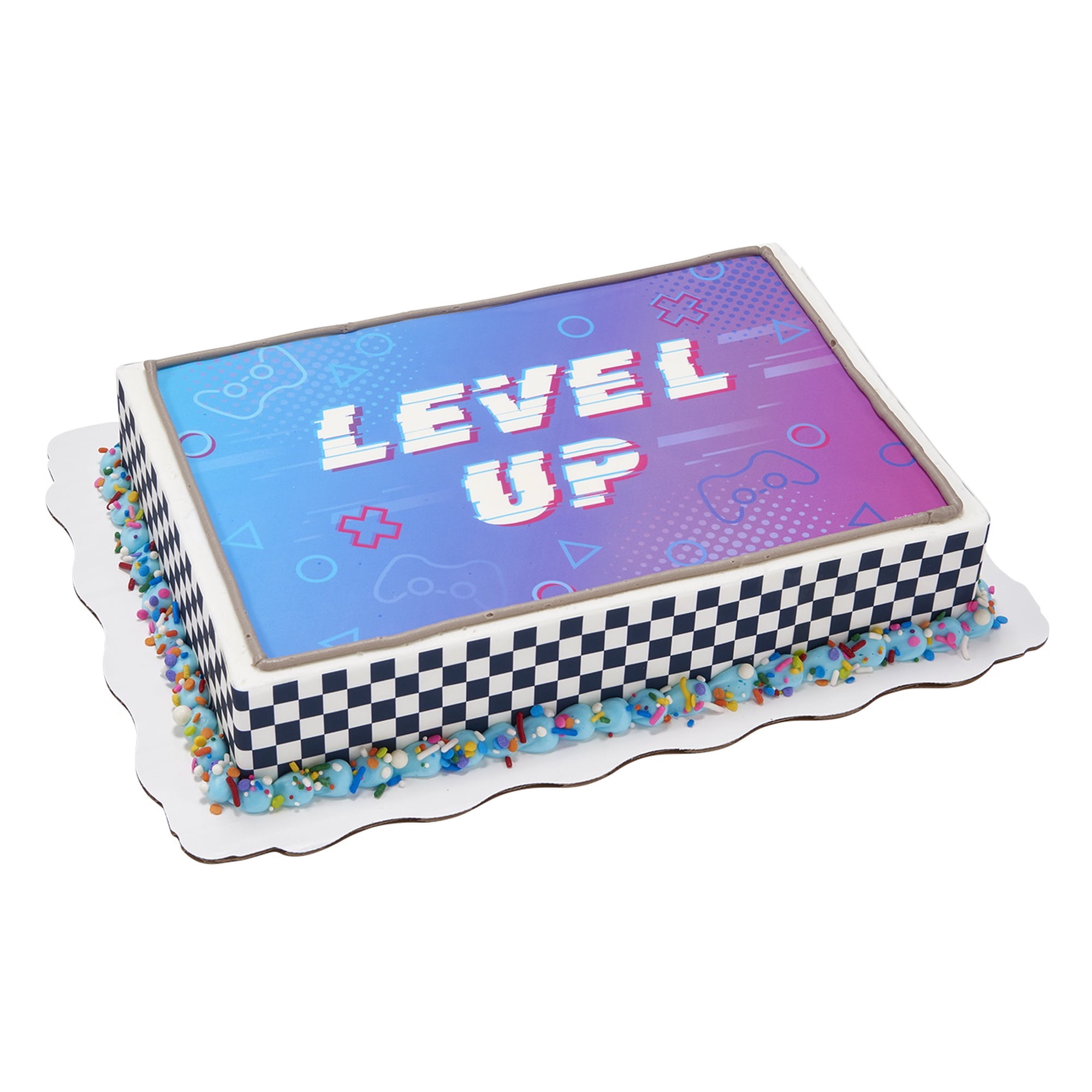 Game On Sheet Cake