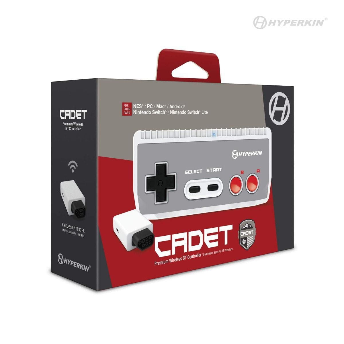 Hyperkin Cadet Premium Bluetooth Controller Includes Wireless Adapter For NES®/PC/Mac®/Android®