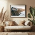 thumbnail image 3 of Cliffside, Sorrento 01 - Sorrento Campania Italy Photography Black Framed Wall Art Print 20 x 30 inches, 3 of 4