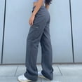 thumbnail image 6 of Tqcoqu Hiking Cargo Pants for Women Lightweight Outdoor Cargo Pants Casual Trousers with Side Zipper Pockets,Gray,Women's S-XXL, 6 of 7