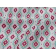 thumbnail image 4 of oneOone Viscose Jersey Fabric Diamond & Swirl Ikat Printed Craft Fabric BTY 60 Inch Wide, 4 of 5