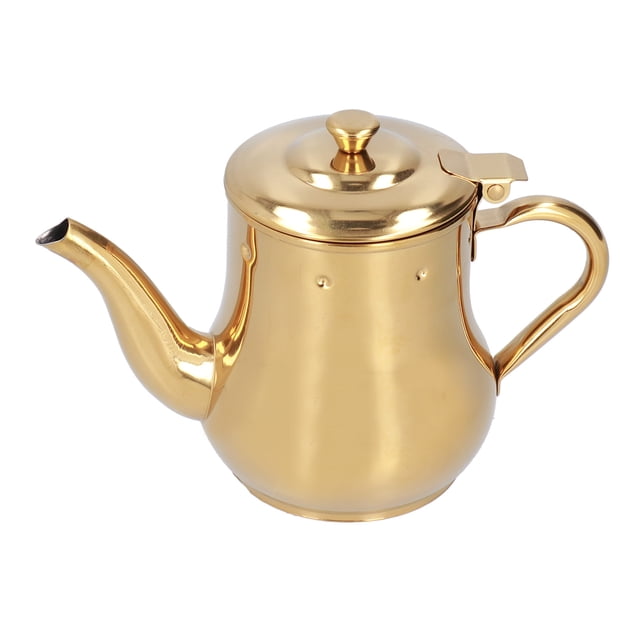 LYUMO Teapot, Easy To Clean Oil Strainer Pot For Hotels Restaurants Homes