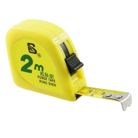 - Retractable Locking 2 Meters 79 Inches Measuring Tape Measure Tool