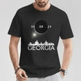 thumbnail image 2 of Totality Total Solar Eclipse 04.08.24 Georgia Eclipse 2024 T-Shirt, April 8 Celestial Event Souvenir Tee, Path of Totality Astronomy Graphic Shirt Featuring Georgia for Men Women Kids, 2 of 3